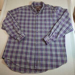 Vintage 90s Abercrombie & Fitch Flannel Shirt XL Hong Kong Outdoor Goods